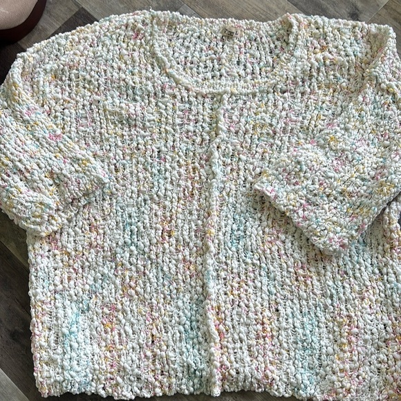 POL Grey 3/4 sleeve Sweater - Picture 1 of 3